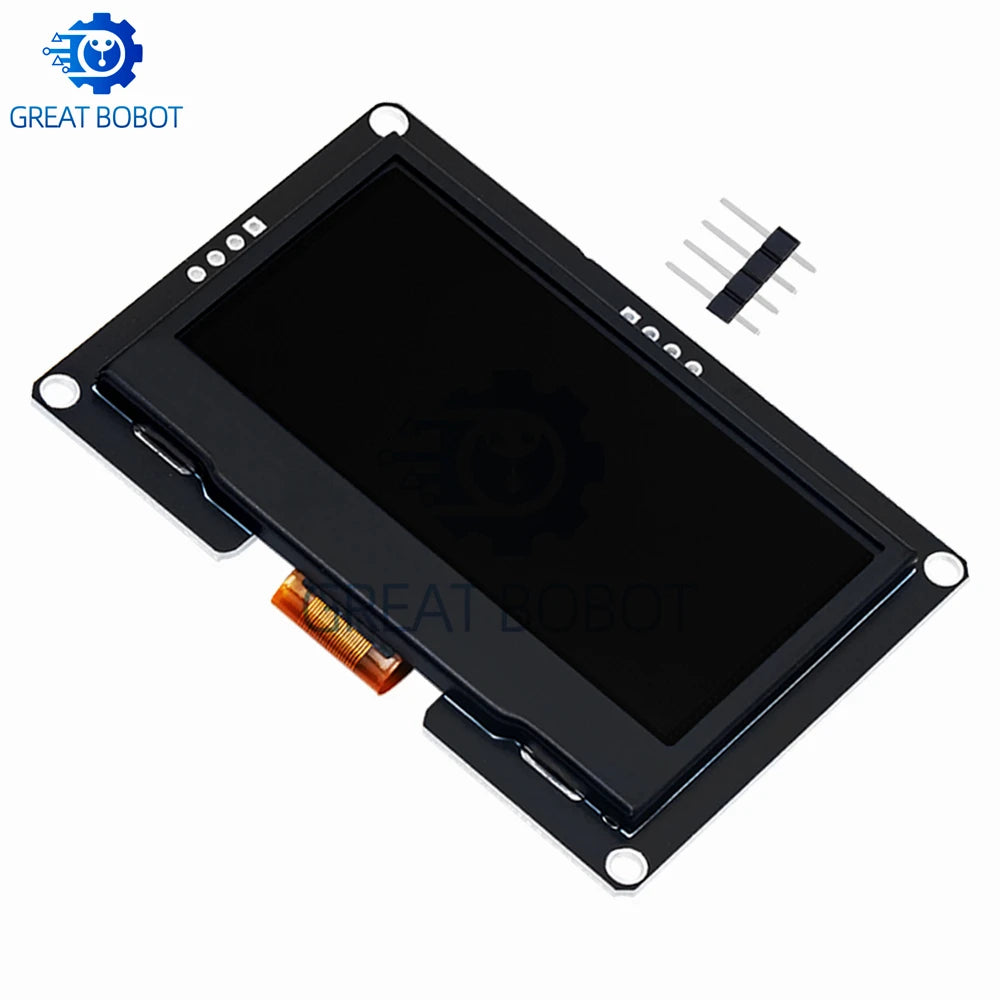 2.42" 128x64 OLED Display Module – I2C & SPI, White/Blue OLED Display Module Axl