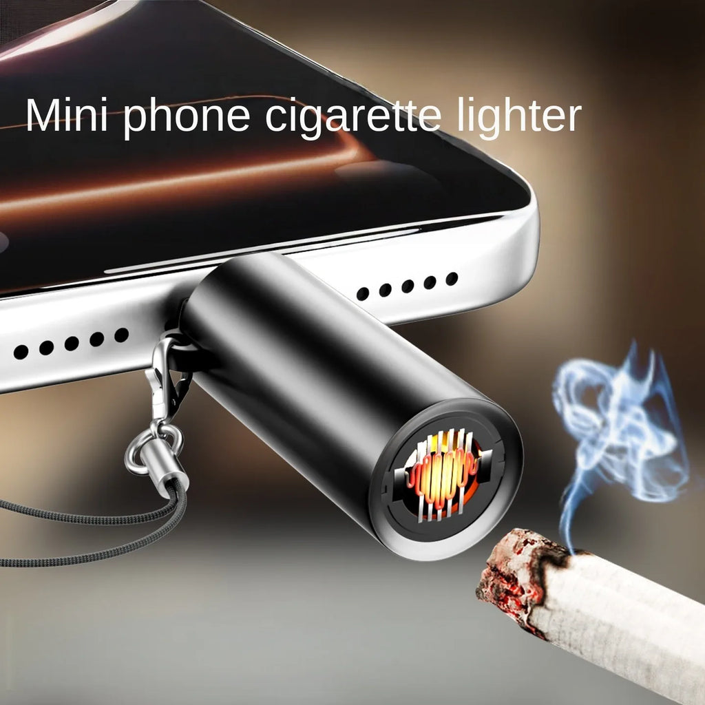 Type-C USB Electric Lighter – Mini Portable Flameless Lighter USB Electric Lighter Axl