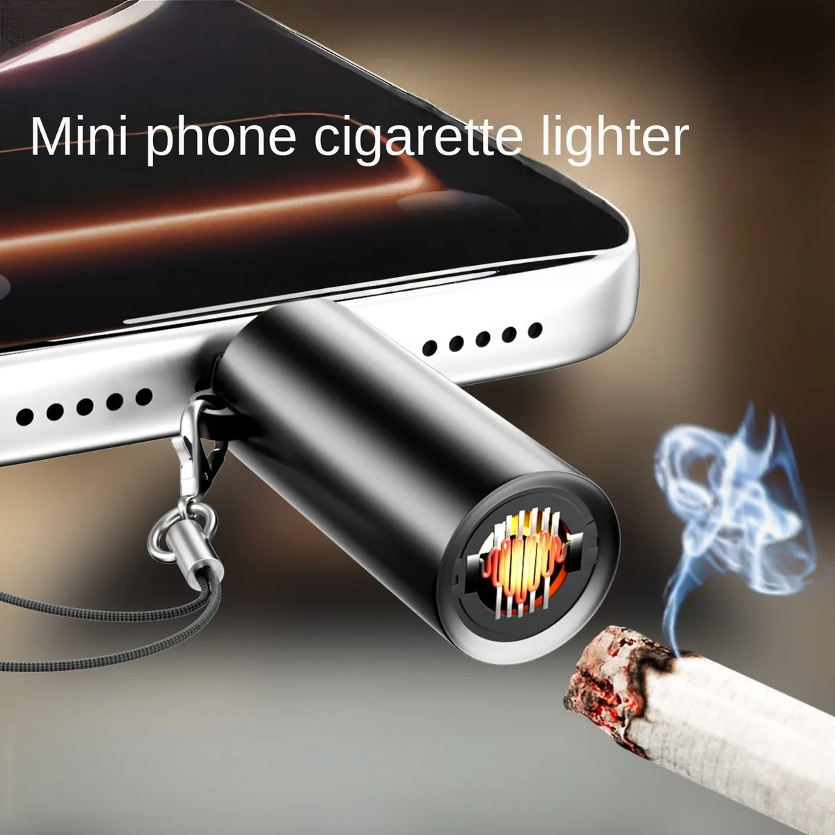 Type-C USB Electric Lighter – Mini Portable Flameless Lighter USB Electric Lighter Axl