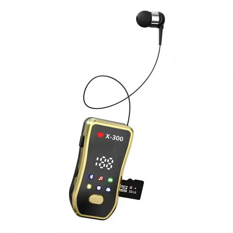 X-300 Wireless In-Ear Headphones – Sport & Business Earbuds Wireless Earbuds Axl Gold