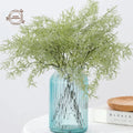Artificial Fern Rosemary Stems 10/15PCS – UV Resistant Fake Plants Artificial Plant Stems Axl Beige 10PCS
