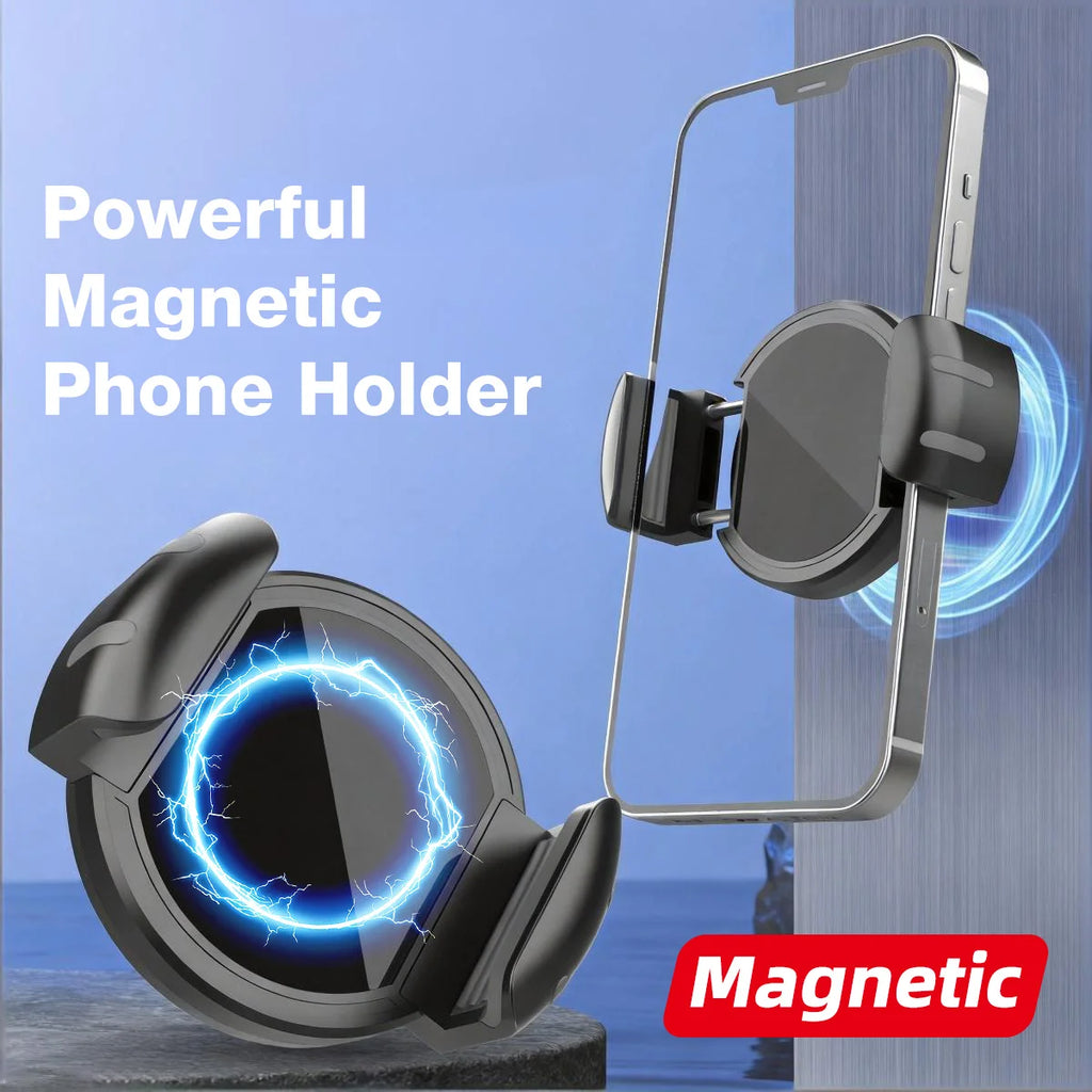 Magnetic Car Phone Holder – Universal Dashboard Mount iPhone & Android Car Phone Mount Axl