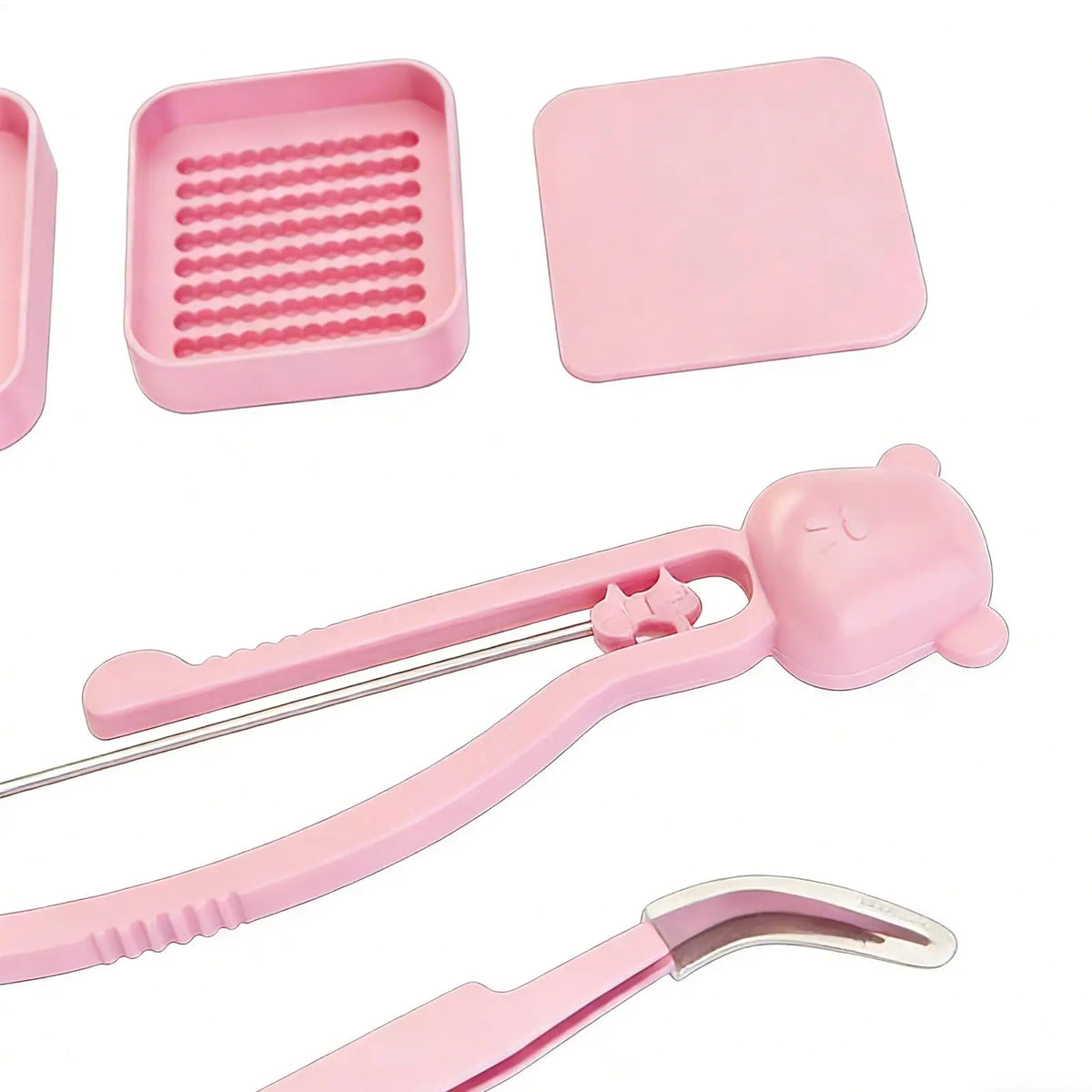 Mini Fuse Bead Tool Kit – 6-Piece DIY Beading Set with Tray Bead Craft Tool Kit Axl