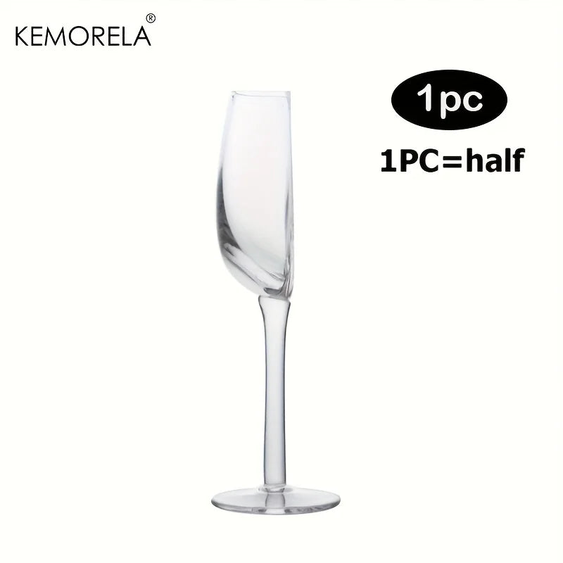European Novelty Wine & Champagne Glass Set | KEMORELA 1/2 PCS Wine Glass Set Axl 1PCS 250ML