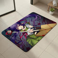 Anime Gakkou Gurashi Diatomite Bath Mat – Quick Dry Non-Slip Diatomite Bath Mat Axl White4 40x60cm