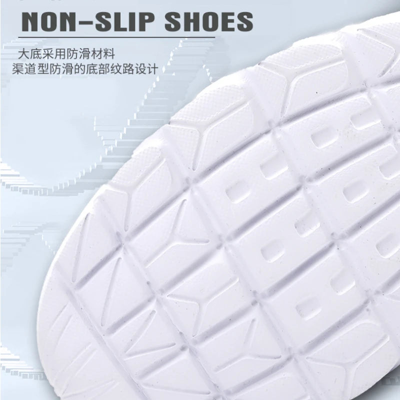 Men's Lightweight Mesh Slip-On Sneakers – Breathable Casual Casual Slip-On Sneakers Axl