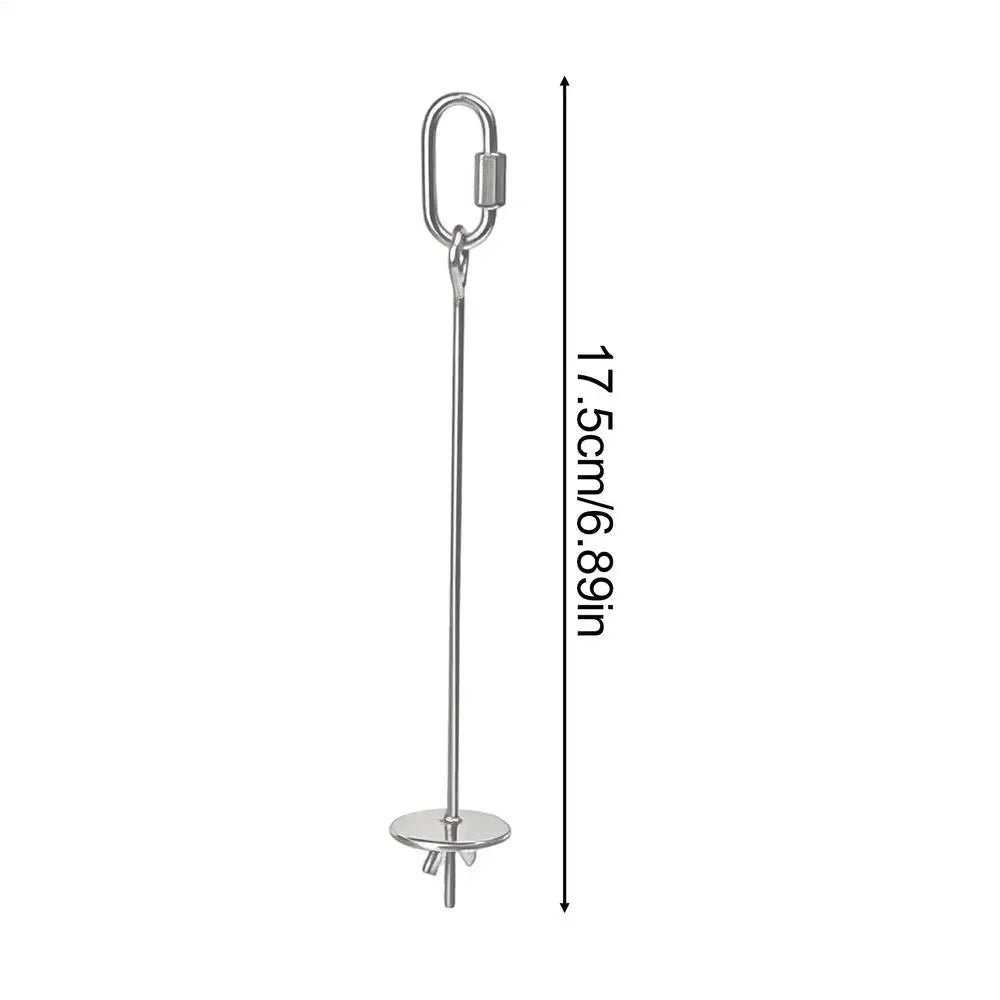 Stainless Steel Bird Cage Food Skewer – Fruit & Veggie Holder Bird Cage Feeder Axl Silver S
