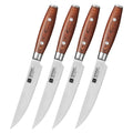 XINZUO 5" Steak Knife – German Steel & Wooden Handle Steak Knife Set Axl 4PCS China Mainland