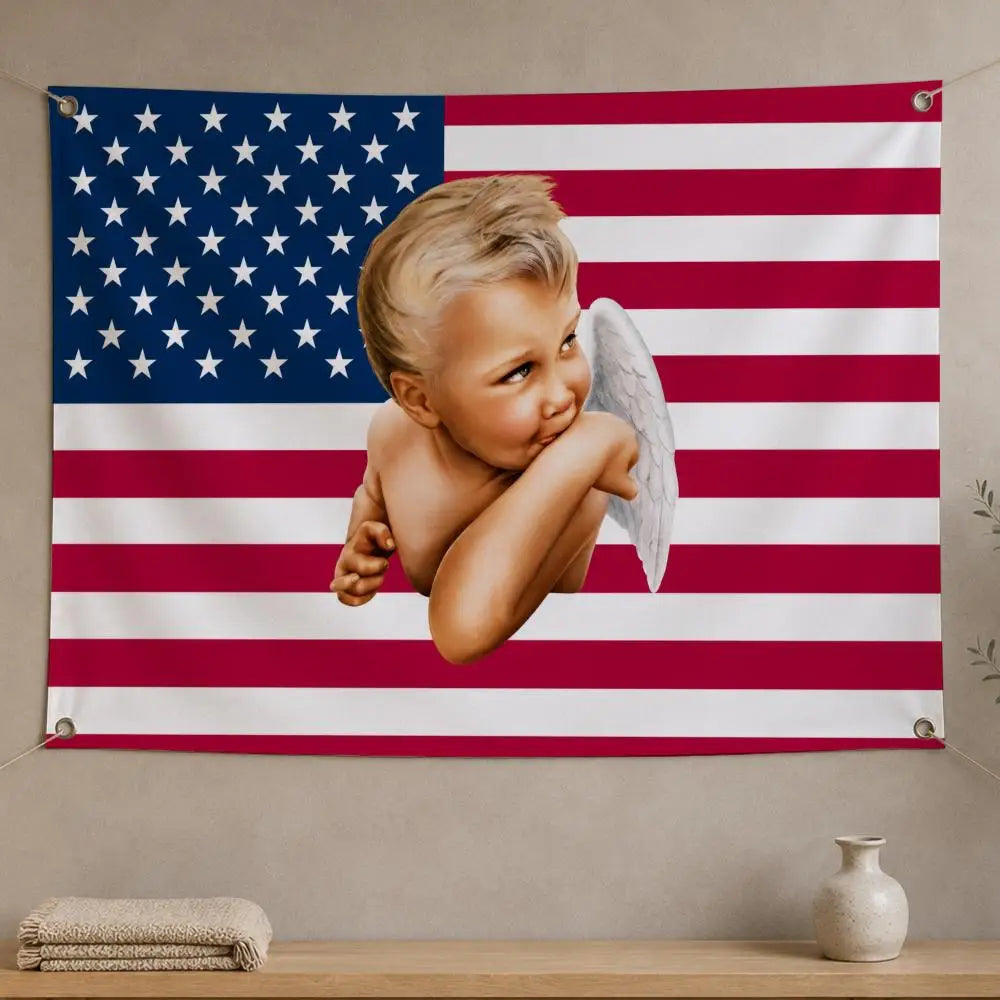 Van Halen Band Flag – Wall Hanging Banner | Room & Party Decor Wall Flag Banner Axl White04 80x120cm