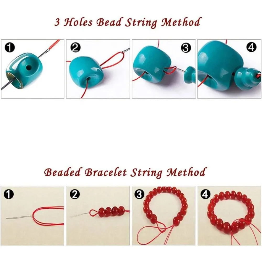 100 Yards 1mm Waxed Cotton Cord – Beading String for Jewelry Waxed Craft Cord Axl