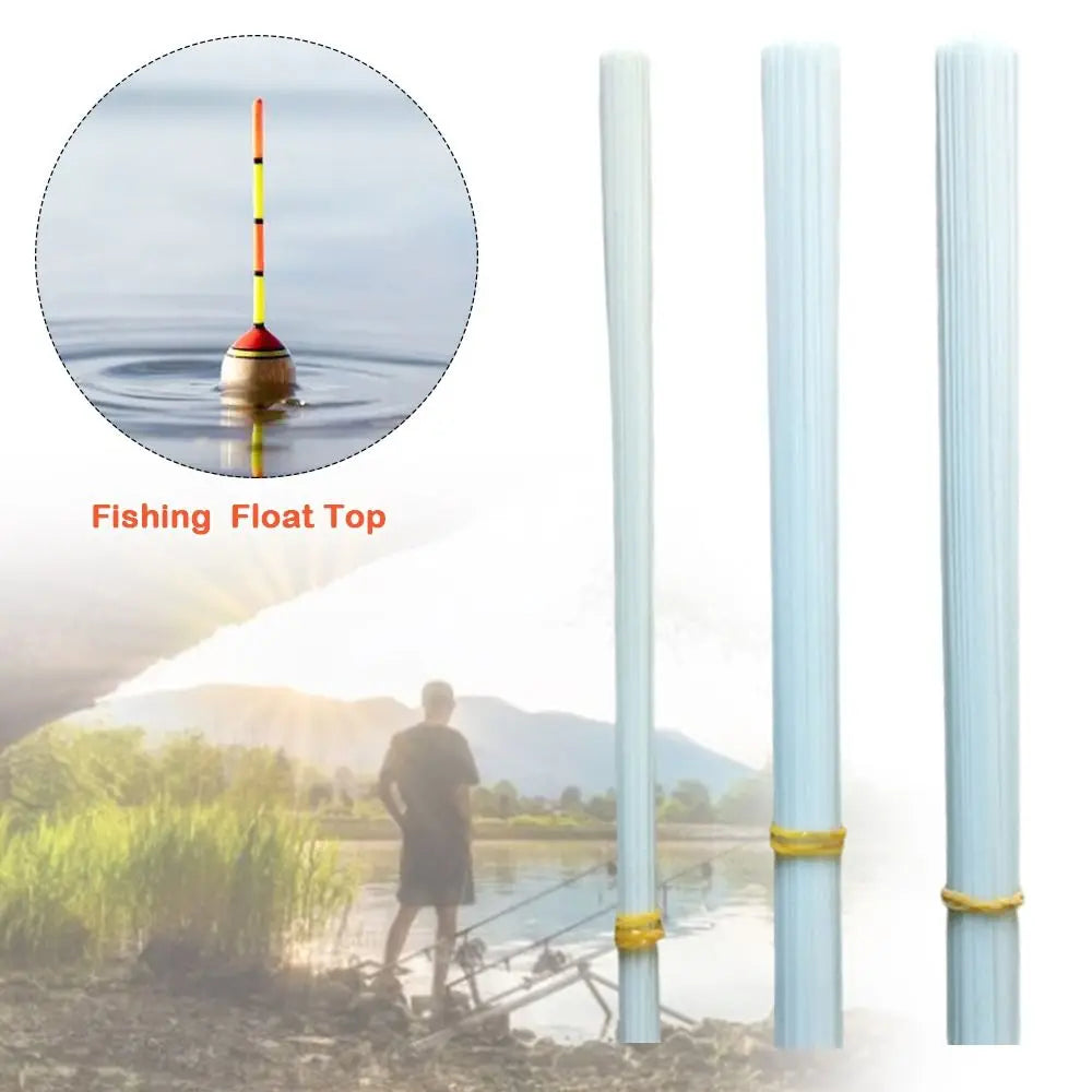 10pcs Glass Fiber Cone Sticks – DIY Fishing Float Tail 28cm Fishing Float Material Axl
