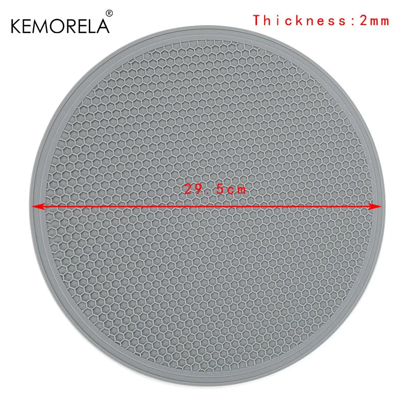 30cm Silicone Placemat – Honeycomb Nonslip Heat-Resistant Mat Silicone Table Mat Axl