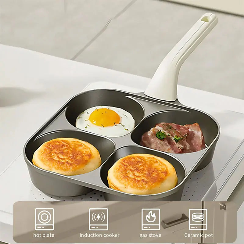 Non-Stick Titanium Egg & Omelette Pan | Breakfast Skillet Omelette Frying Pan Axl