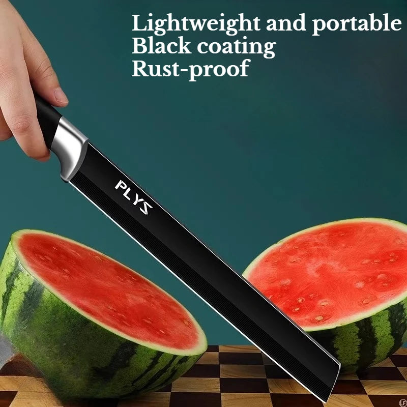 Stainless Steel Watermelon & Fruit Knife – Extended Melon Slicer Fruit Knife Axl