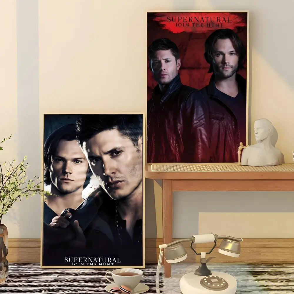 Supernatural TV Series HD Waterproof Poster Stickers Decorative Stickers Axl