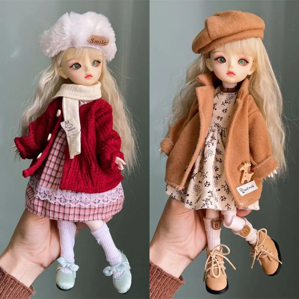 30cm BJD Doll Fashion Outfit Set – Dress & Hat for 1/6 Dolls Doll Outfit Set Axl