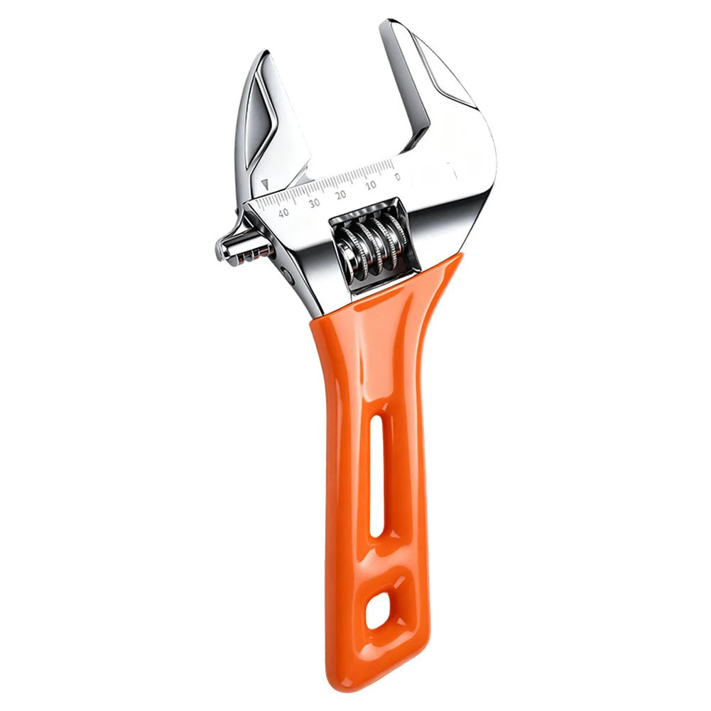 Short Handle Adjustable Ratchet Wrench 6/8" | Pipe Wrench Tool Adjustable Pipe Wrench Axl