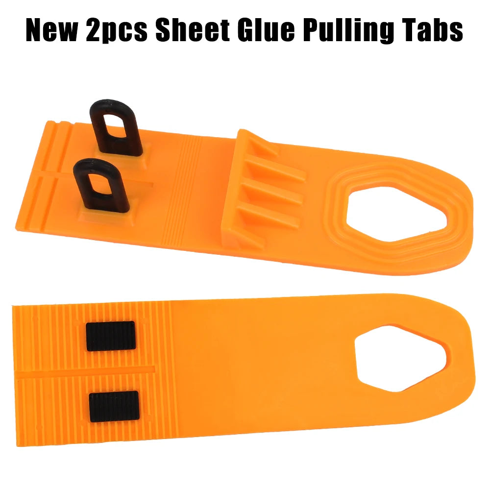 2-Pc Car Dent Repair Kit – Glue Pulling Tabs for Bodywork Dent Repair Tool Axl