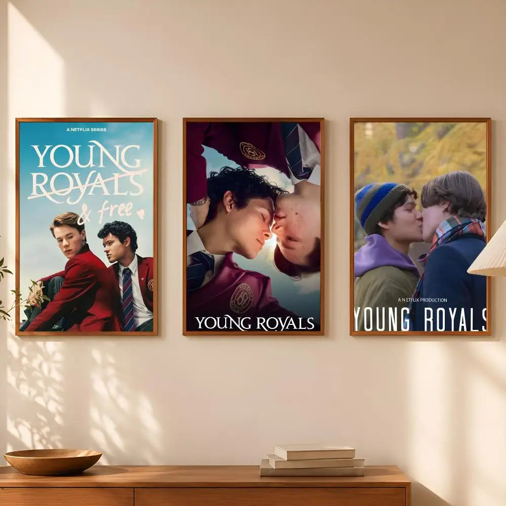 Young Royals Self-Stick Wall Poster – HD Waterproof Wall Art Wall Art Poster Axl