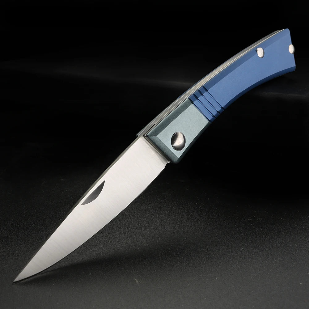 XUAN FENG M390 Folding Pocket Knife – Sharp Carbon Steel EDC Folding Pocket Knife Axl