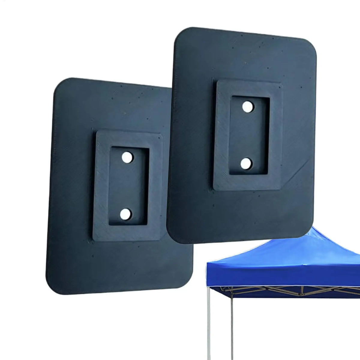 RV Awning Support Footplates for Soft Ground – 2 Pack RV Awning Accessory Axl