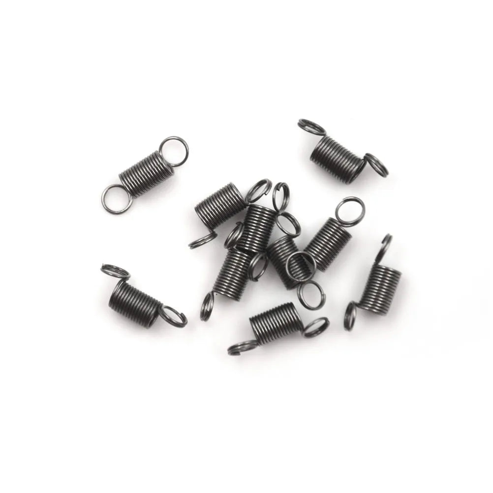 10PCS 15mm Stainless Steel Tension Springs with Hook | DIY Tension Springs Axl onesize