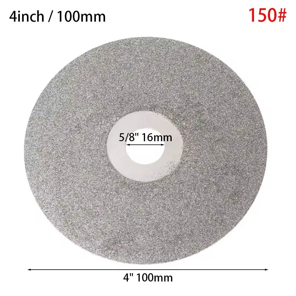 4" Diamond Grinding Disc 100mm 80–3000 Grit Abrasive Wheel Abrasive Grinding Disc Axl 150-grits-1PCS