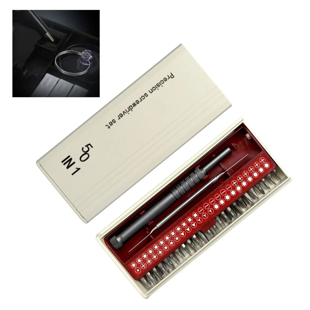Multi-Functional Screwdriver Set – Hex, Star, Flat & Cross Bits Screwdriver Tool Kit Axl