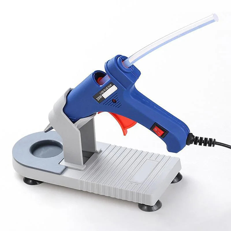 Plastic Glue Gun Holder Stand – Durable PP Adhesive Gun Rest Glue Gun Holder Axl