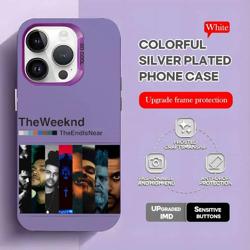 The Weeknd XO iPhone Case – Plating Cover for iPhone 11–16 iPhone Phone Case Axl