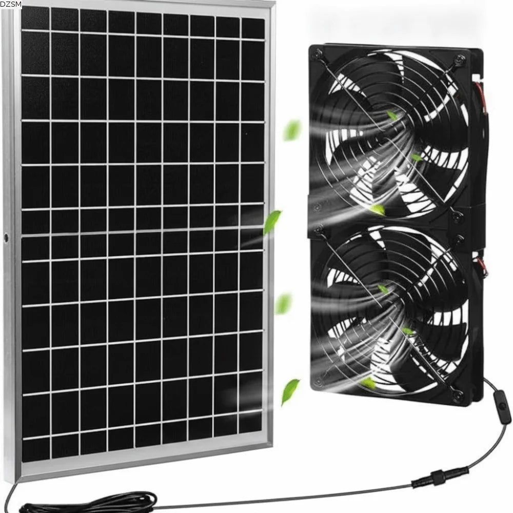 15W Solar Exhaust Fan – Ventilation for Pet Houses & Coops Solar Exhaust Fan Axl