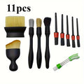 Car Detailing Brush Set – Interior & Air Vent Cleaning Tools Car Detailing Brushes Axl 11pcs