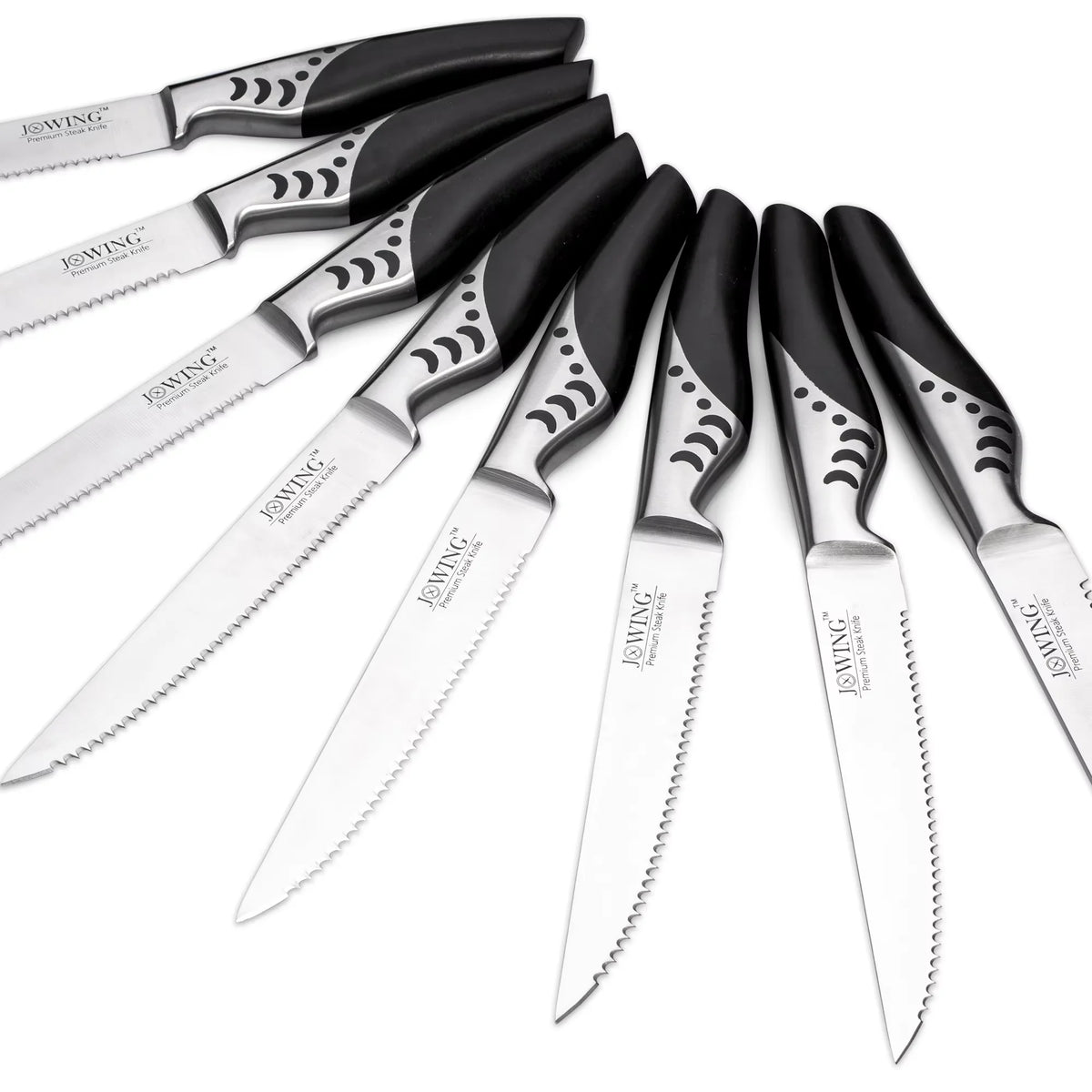 Steak Knife Set | 1.4116 German Steel Serrated Dinner Knives Steak Knife Set Axl