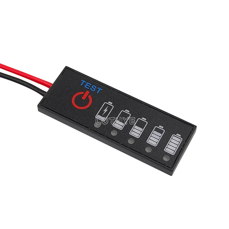 Li-ion LiPo Battery Level Indicator Tester 1S–7S 3.7V–29.4V Battery Level Tester Axl 12V Lead acid