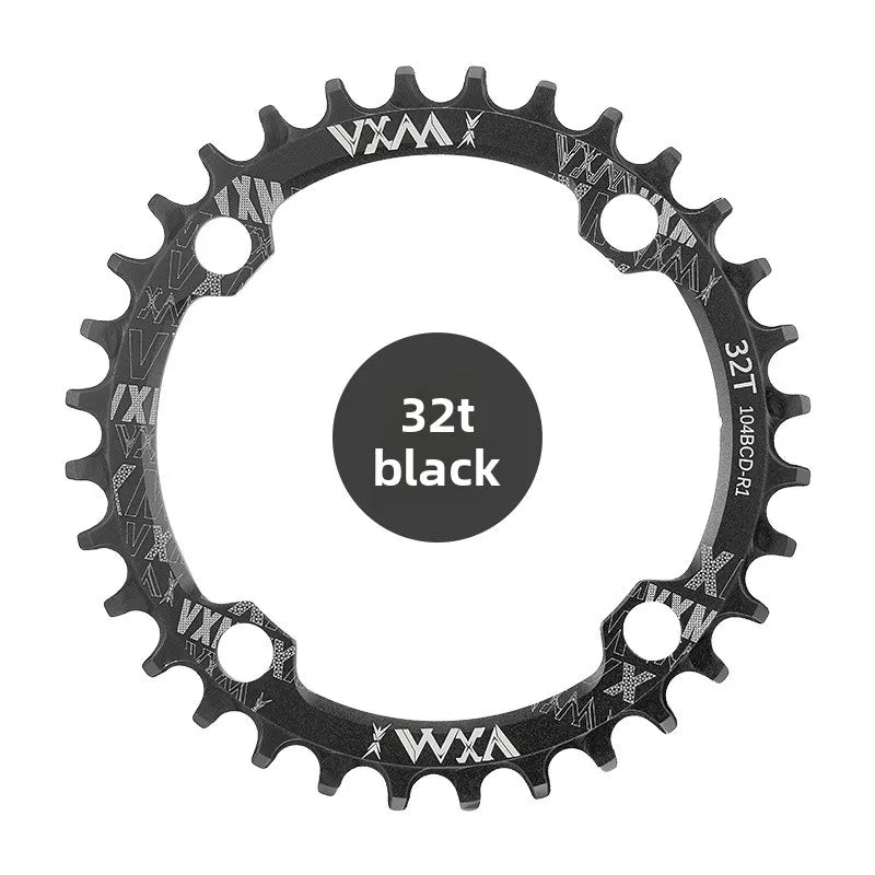 VXM 104BCD Narrow Wide MTB Chainring 32T–42T CNC Aluminum 1x MTB Chainring Axl 32T-Black 104BCD
