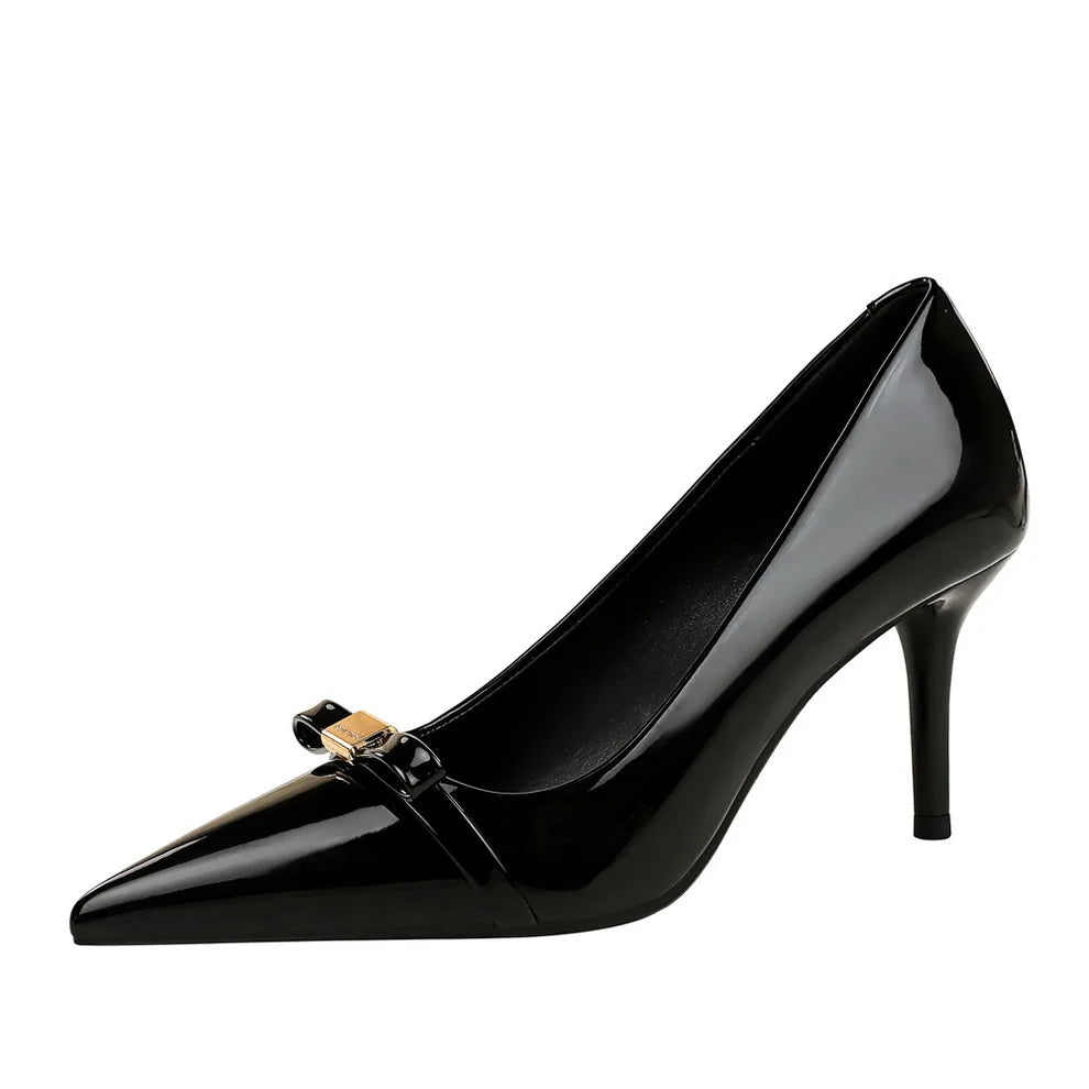 HAJINK Vintage Stiletto Heels – Pointed Toe Women's Pumps Stiletto Dress Heels Axl
