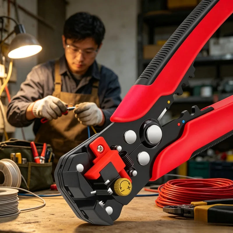 Automatic Wire Stripper Crimper Cutter Multifunctional Plier Wire Stripper Plier Axl