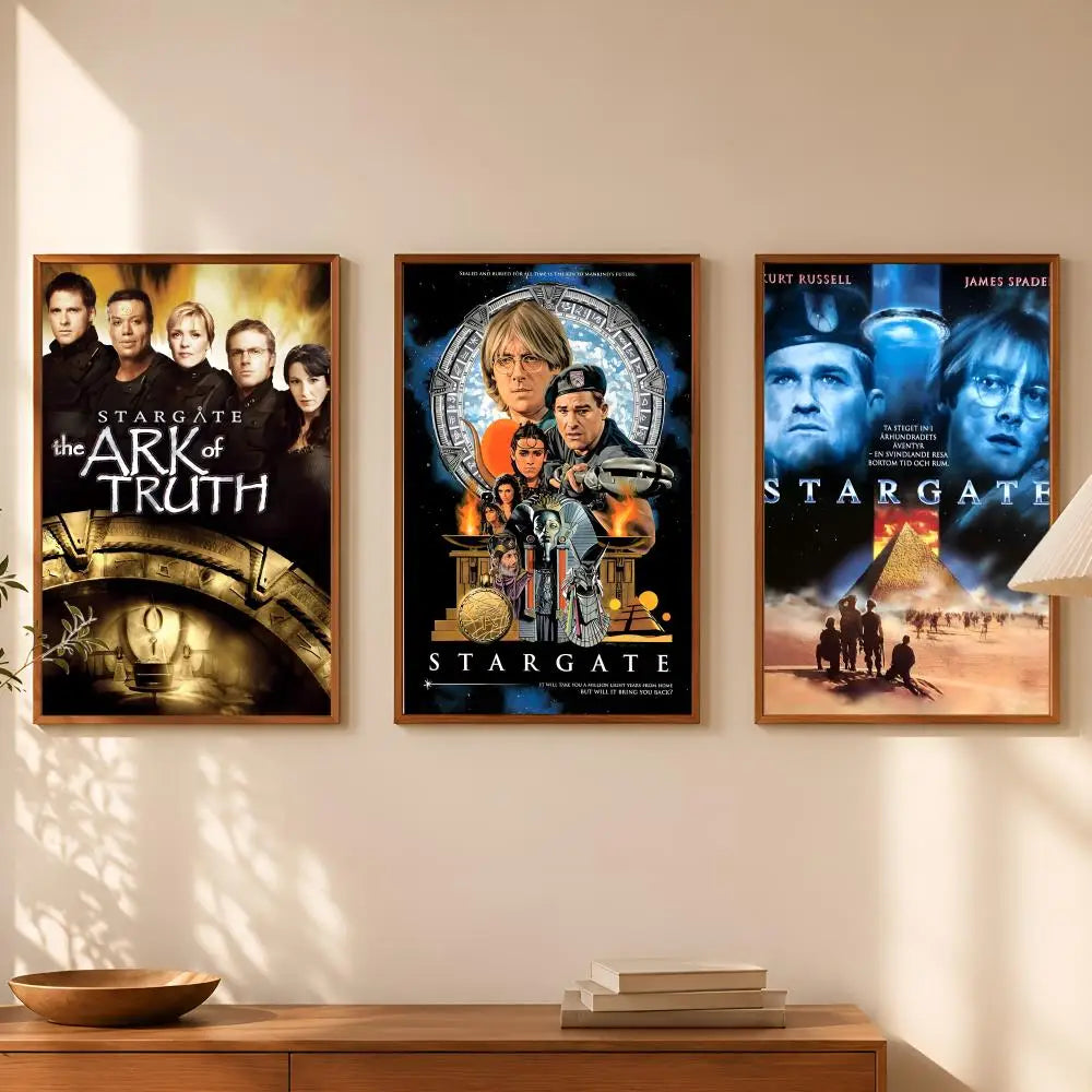 Stargate Self-Stick HD PVC Wall Art Poster – Waterproof Decor Wall Art Poster Axl
