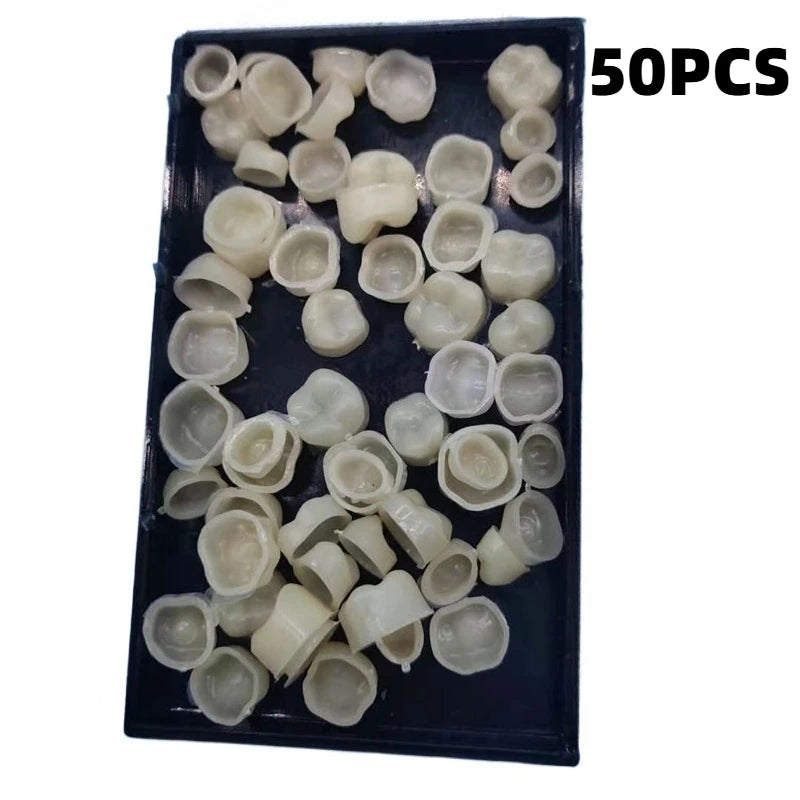 70-Pc Temporary Front Teeth Crown Kit – Dental Veneers Temporary Dental Crown Axl posterior teeth