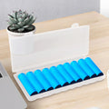 10-Cell 18650 Battery Organizer Storage Box | Protective Case Battery Storage Box Axl Default Title