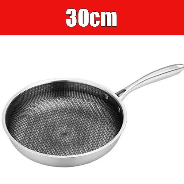 Stainless Steel Nonstick Frying Pan 24/28/30cm | PFAS-Free Nonstick Frying Pan Axl 30cm