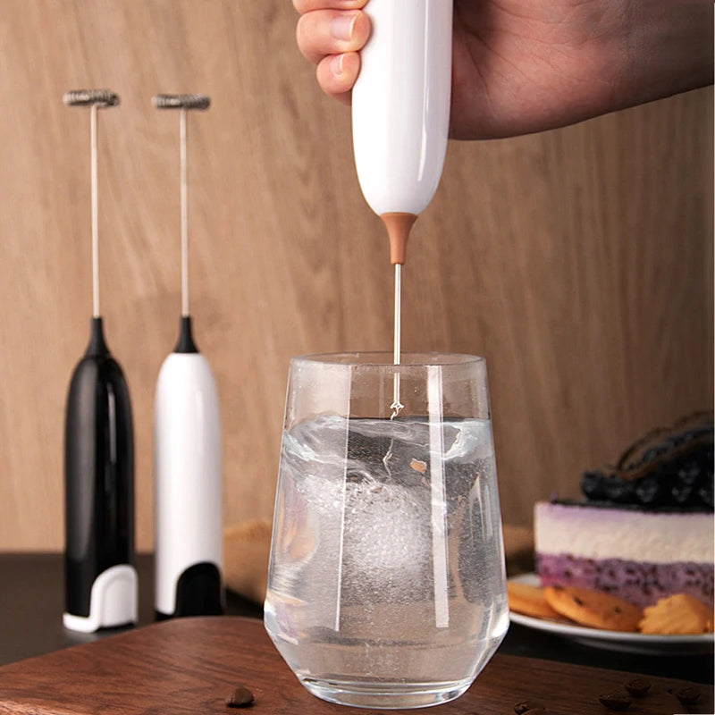 BALASHOV Electric Milk Frother – Handheld Battery Whisk Milk Frother Axl