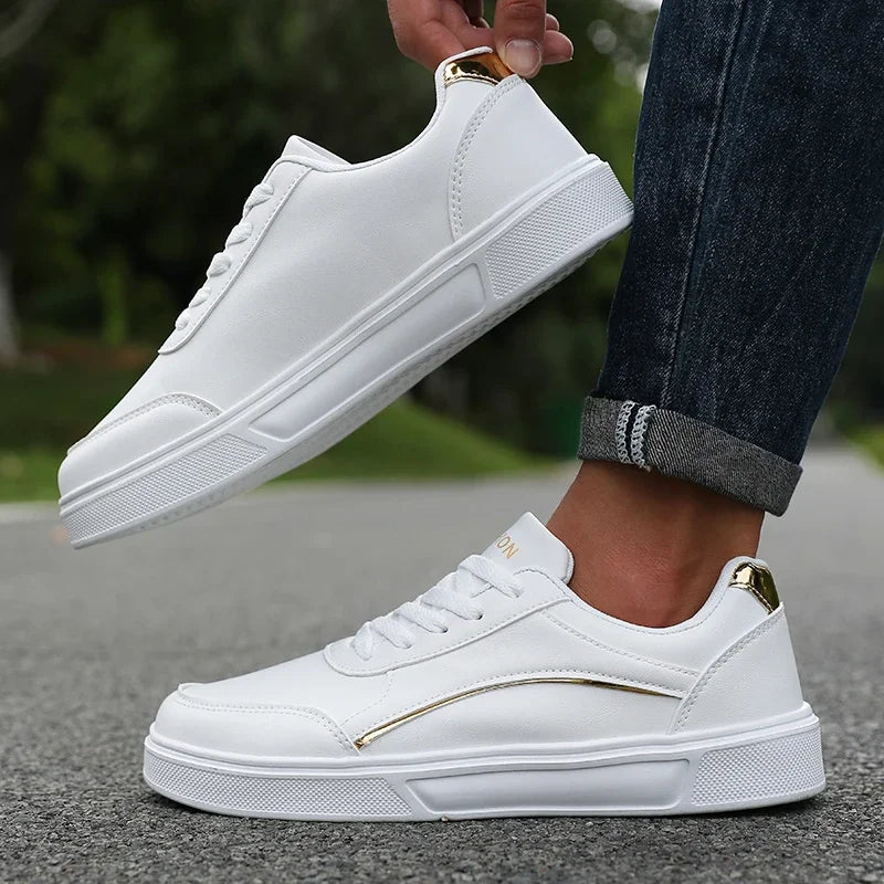 ZULIWAGN Men's Minimalist Sneakers – Lightweight Breathable Casual Men's Casual Sneakers Axl