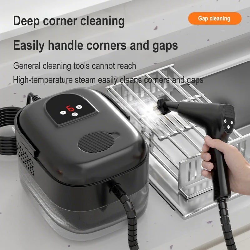 BALASHOV Handheld Steam Cleaner – High-Pressure Home & Car Handheld Steam Cleaner Axl