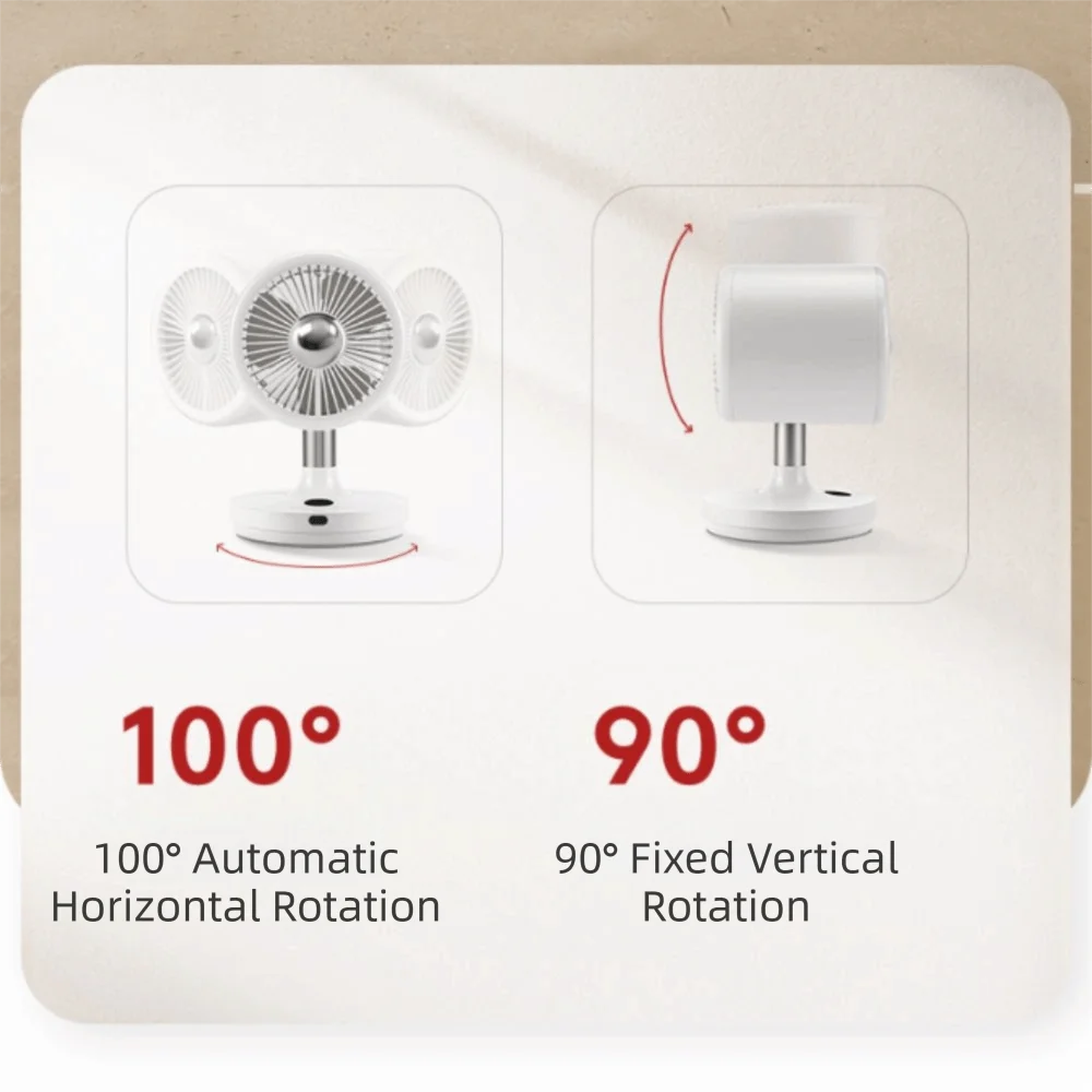 Telescopic Air Circulation Fan – 90° Oscillating & Remote Air Circulation Fan Axl