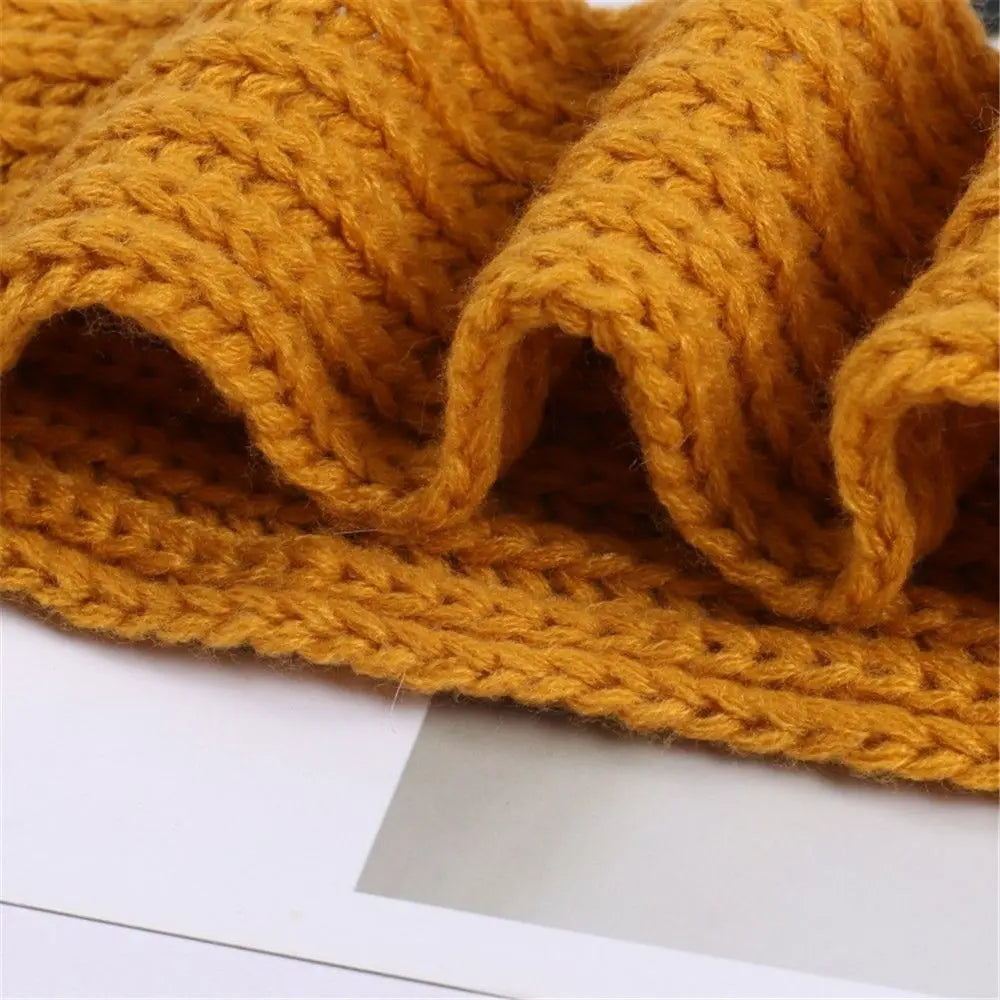 Kids Winter Knit Scarf – Warm Neck Wrap for Boys & Girls 1–3Y Kids Winter Scarf Axl