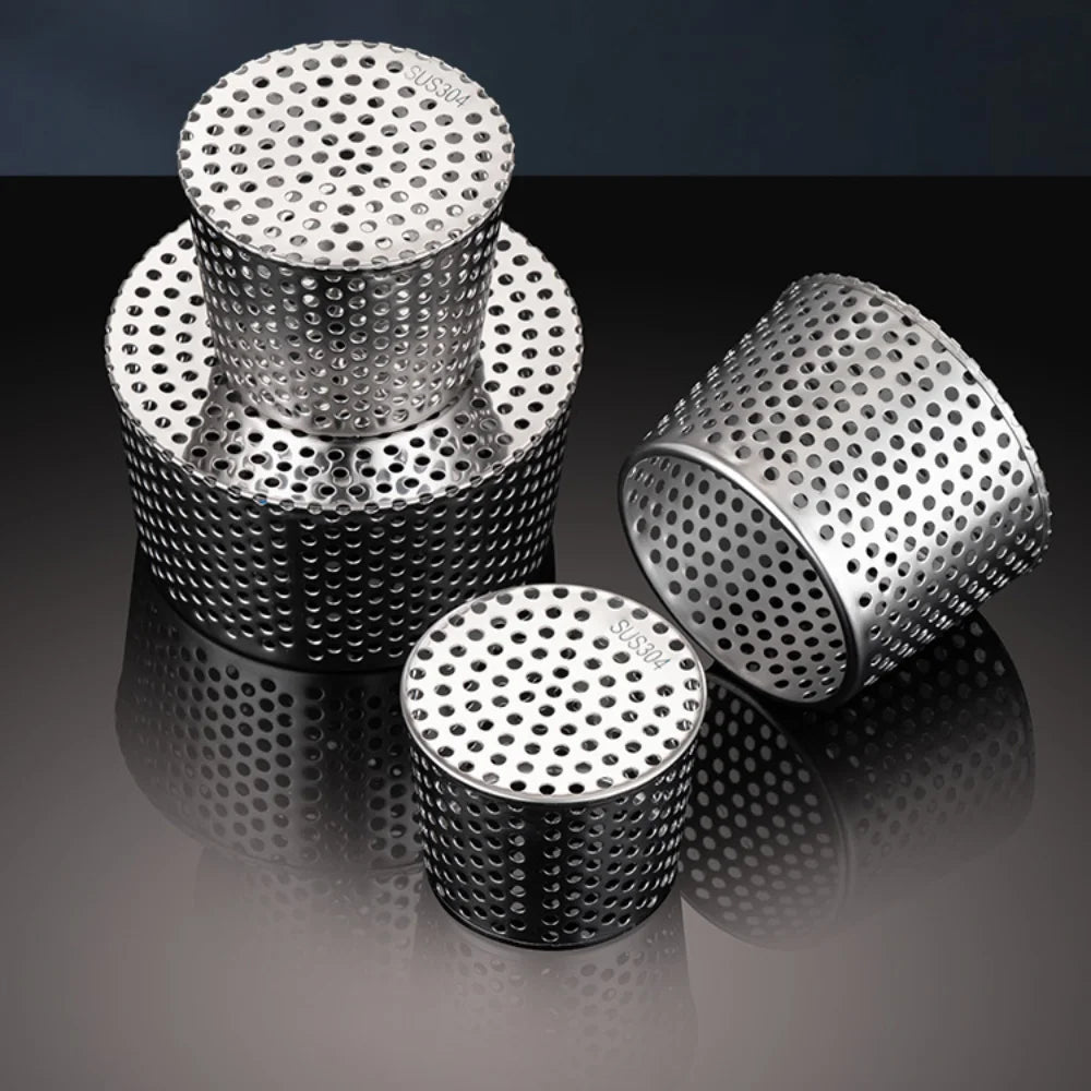 Stainless Steel Round Floor Drain Cover – Anti-Clog Filter Screen Floor Drain Cover Axl