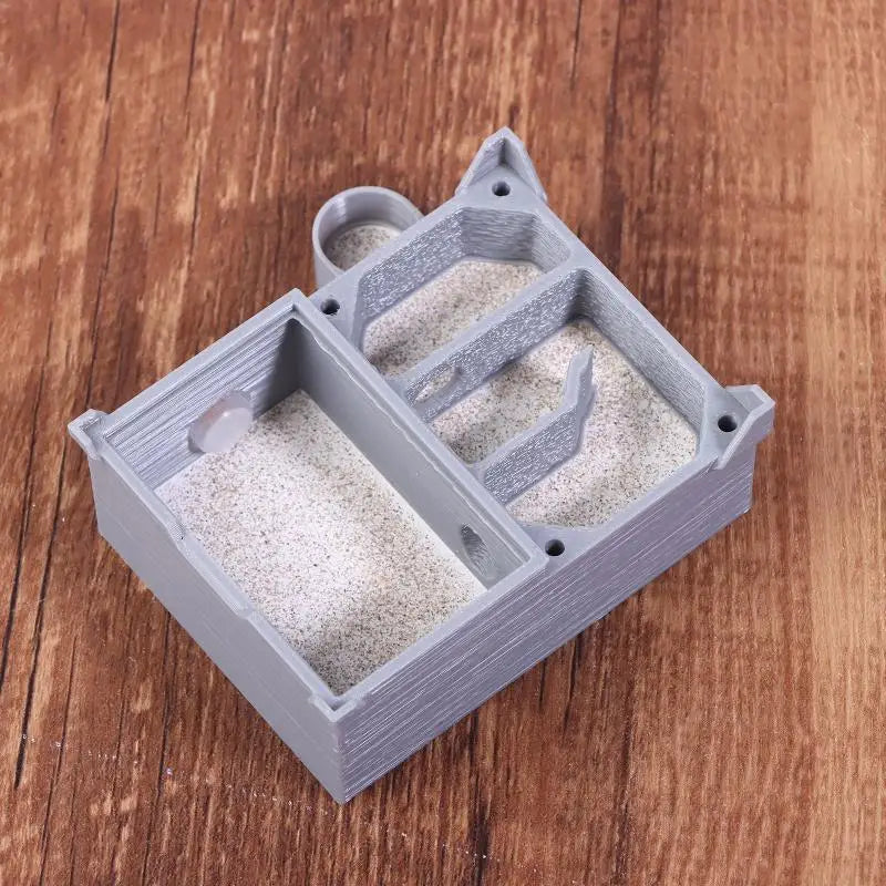 Four-Section Flat Ant Farm – 4 Independent Rooms | Ant Nest Ant Farm Habitat Axl