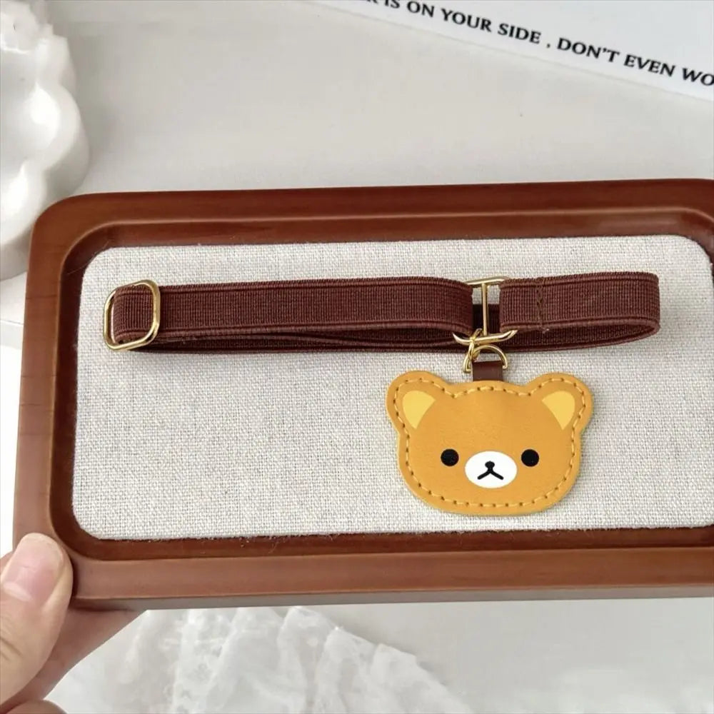 Cute Bear Notebook Strap – Adjustable Elastic Band for Journals Notebook Strap Axl