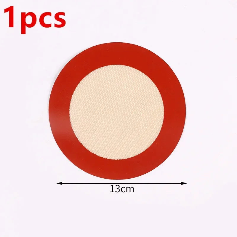 Round Silicone Baking Mat – Non-Stick, Oven & Air Fryer Safe Silicone Baking Mat Axl S-1pcs